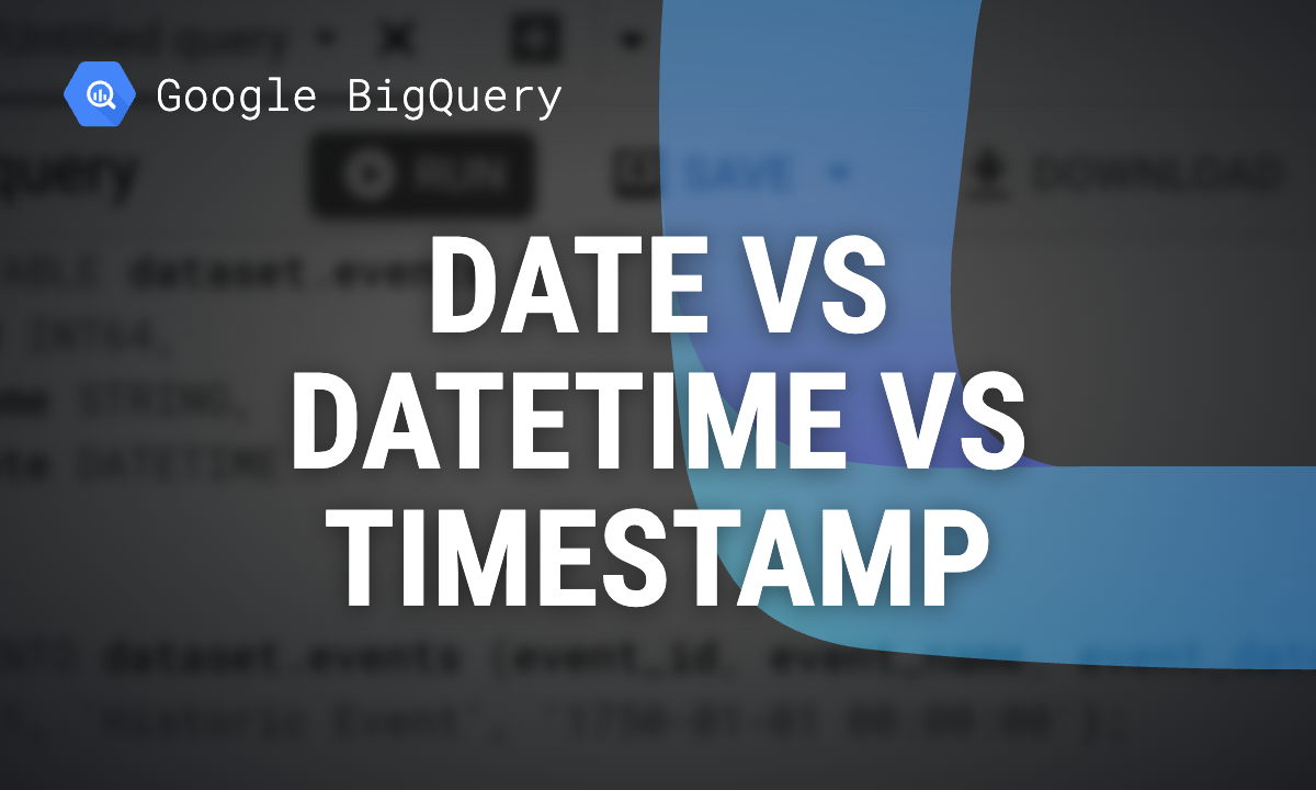 DATE vs DATETIME vs TIMESTAMP: how to choose the right SQL date type
