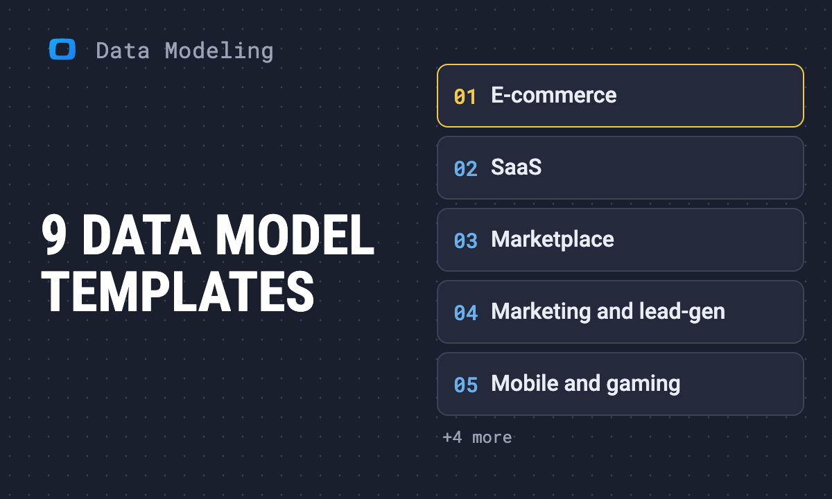 Free data model templates: open, edit, and export OKF