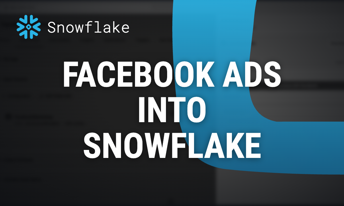 How to Load Facebook Ads Data into Snowflake with OWOX Data Marts