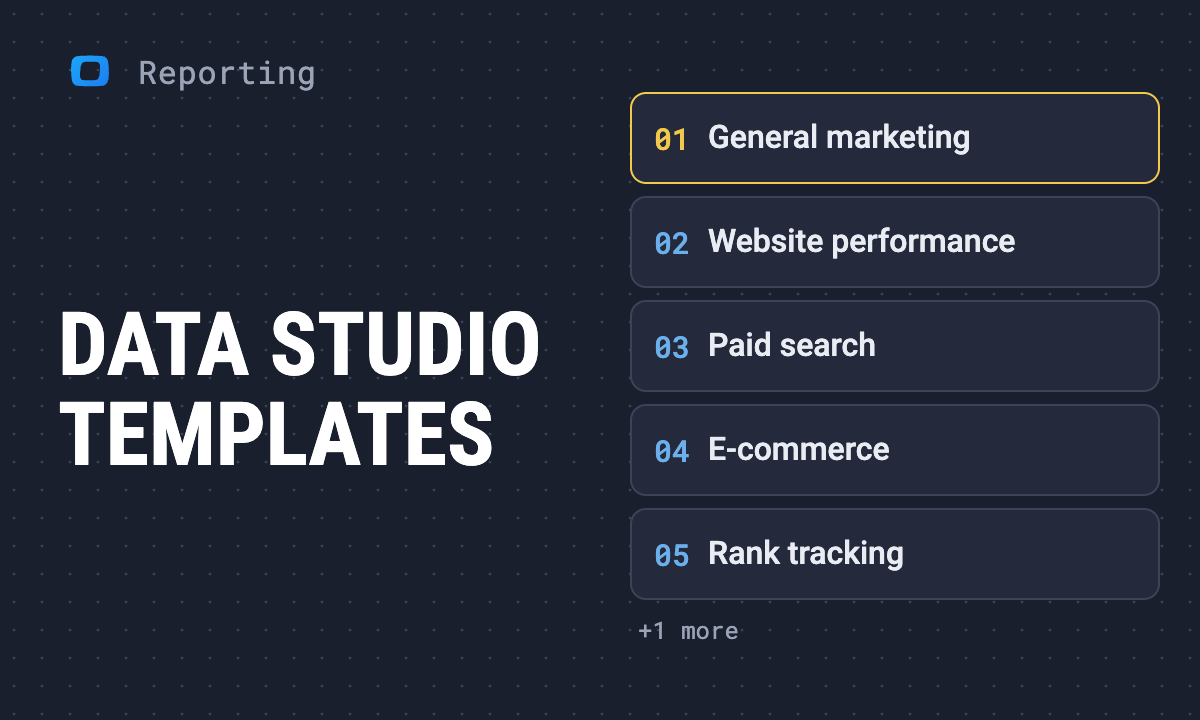 Looker Studio Templates for Marketers in 2026