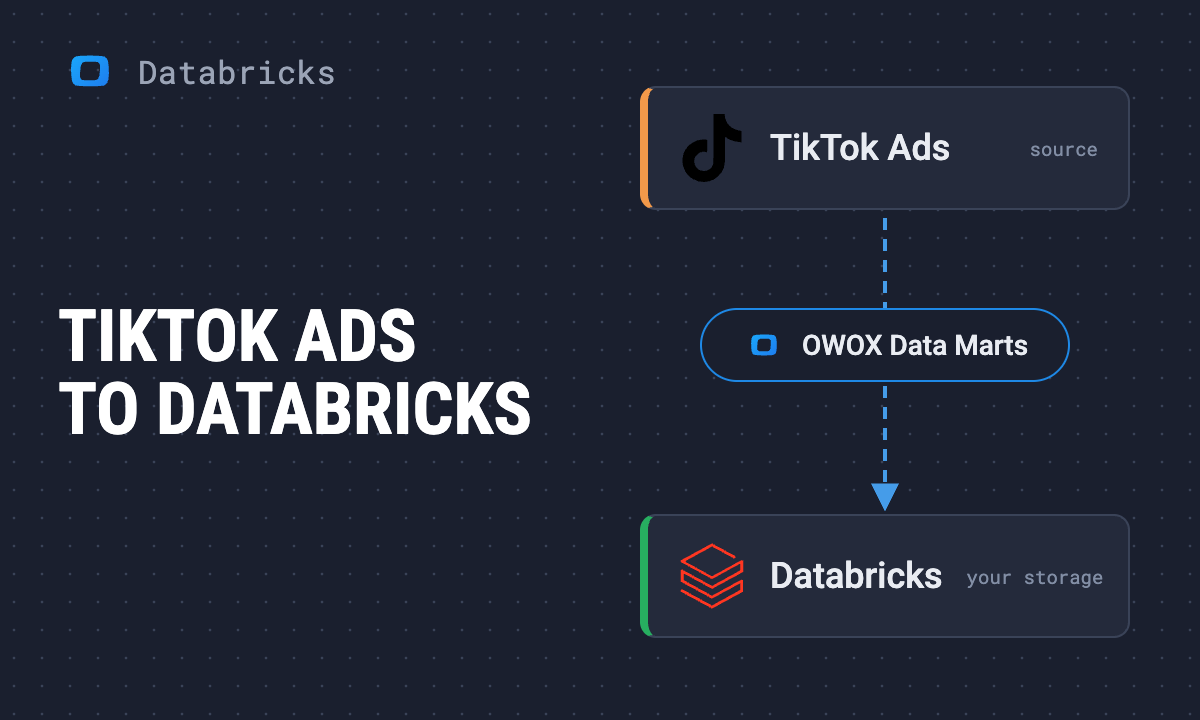 How to connect TikTok Ads to Databricks, step by step