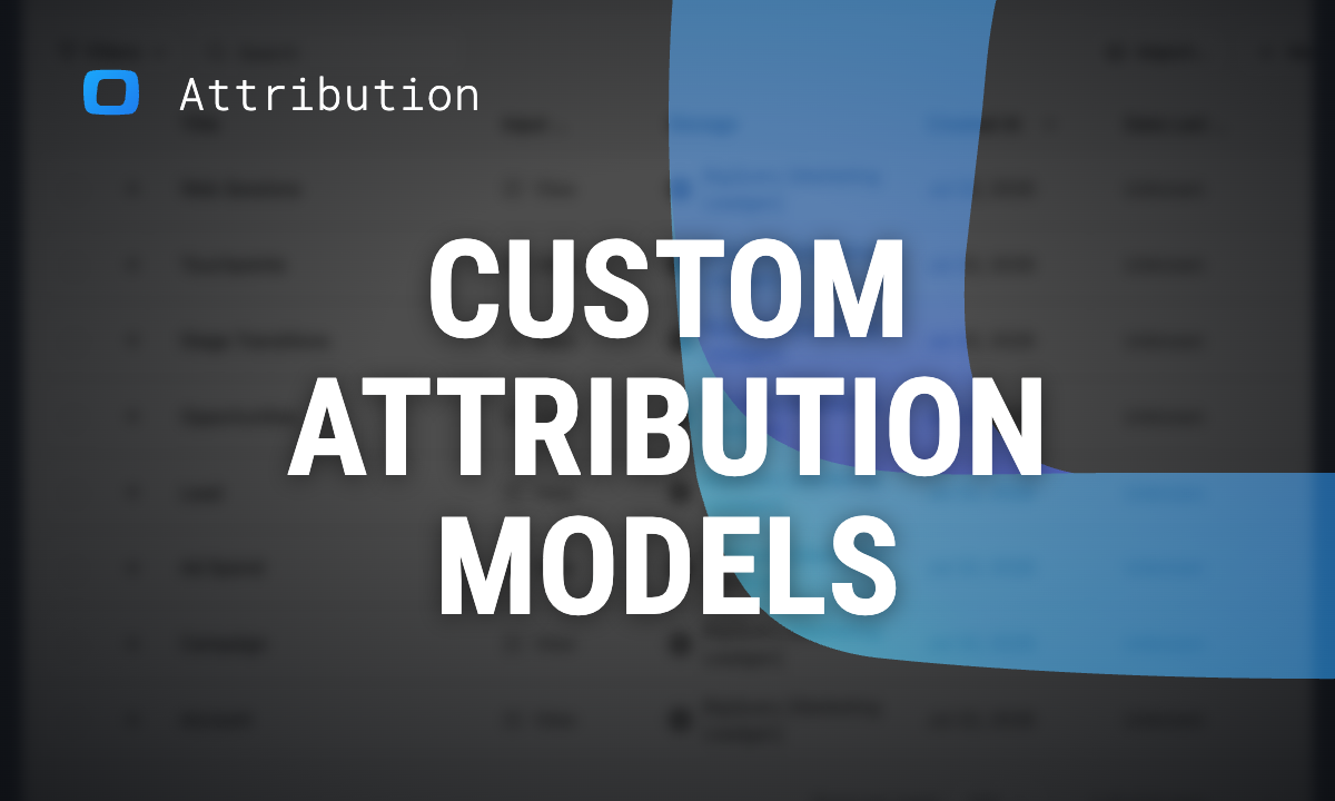 Custom Attribution Models: When the Standard Ones are Wrong and How to Build Your Own