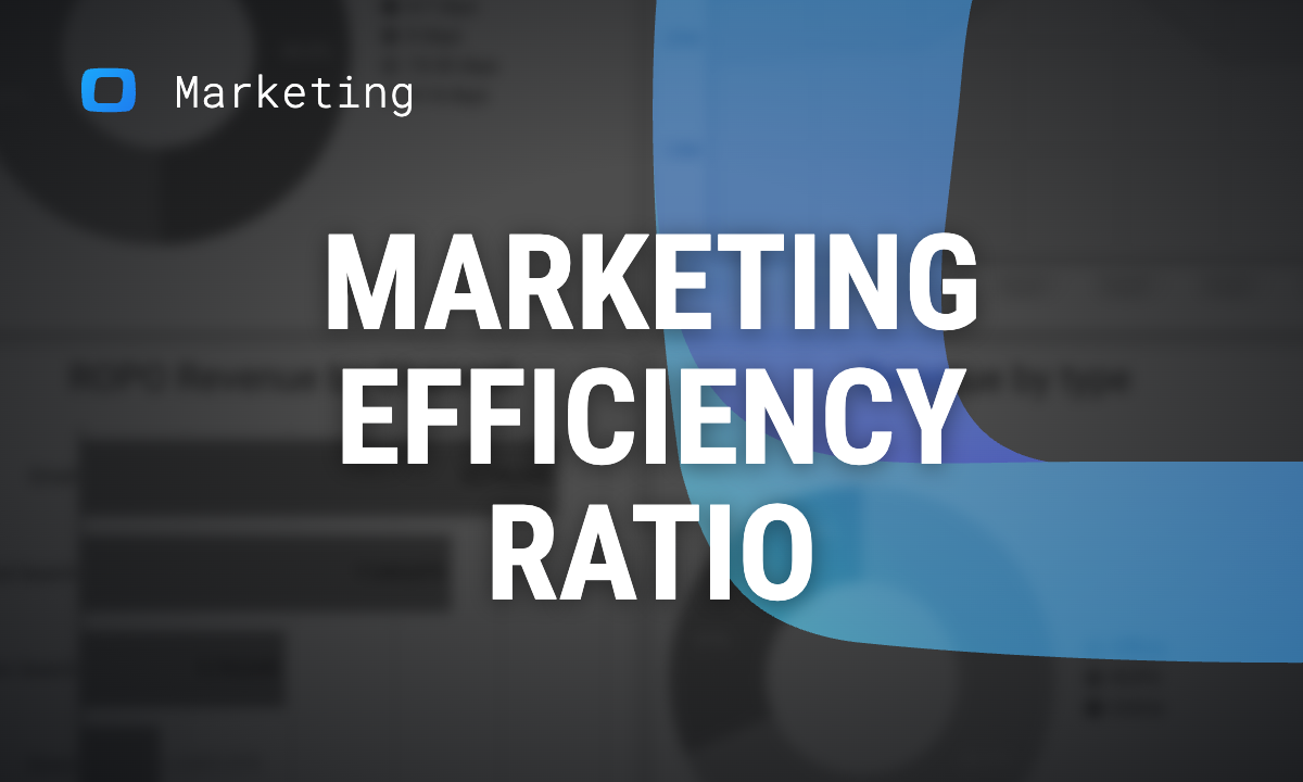 Mastering marketing efficiency ratio (MER) for improved campaign performance