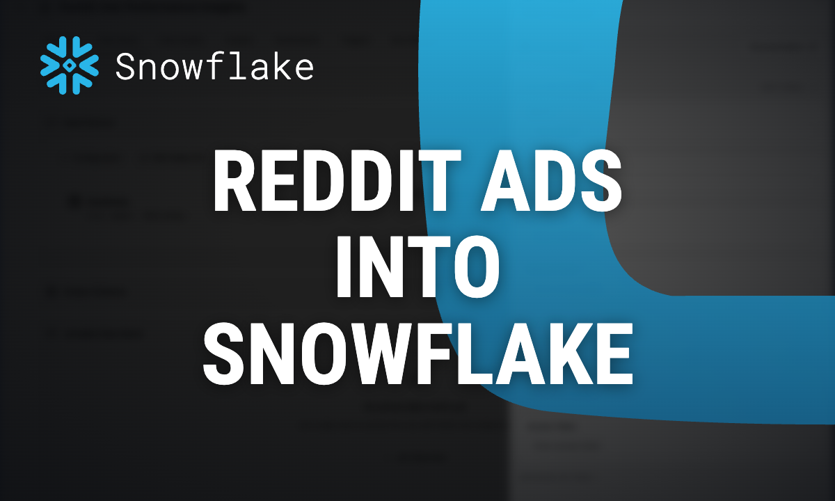 How to load Reddit Ads data into Snowflake with OWOX Data Marts