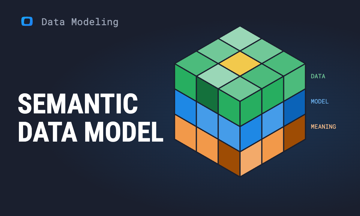What is a semantic data model?