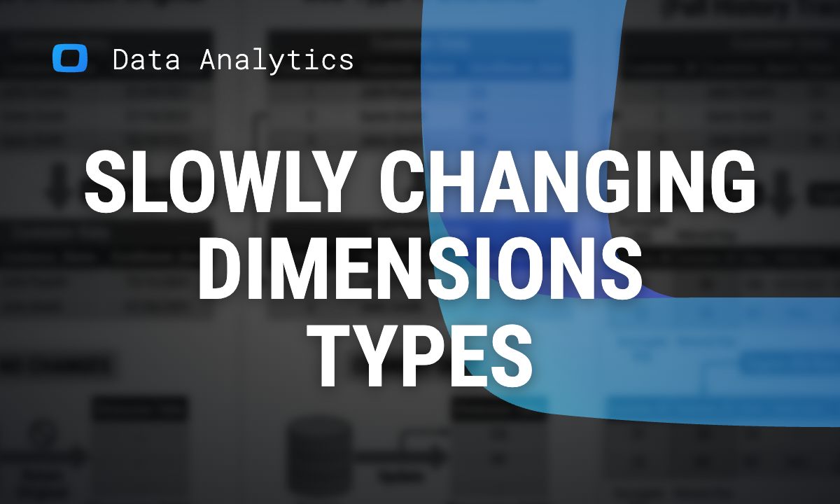 What are slowly changing dimensions? Types, examples & best practices