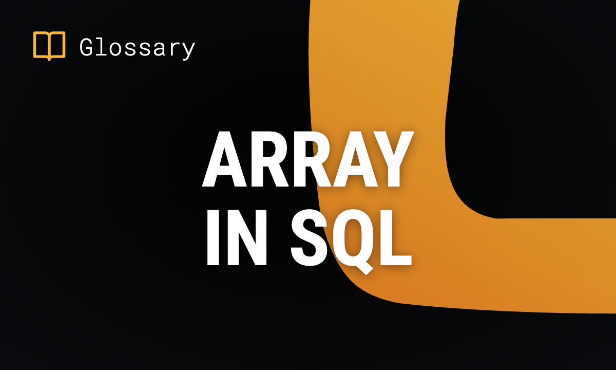 ARRAY in SQL