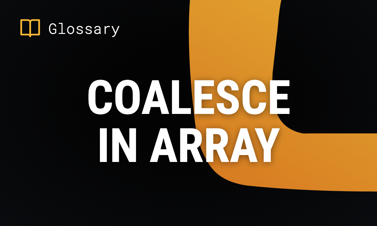 COALESCE in ARRAY