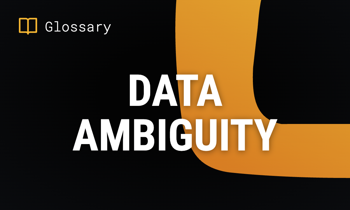 Data Ambiguity