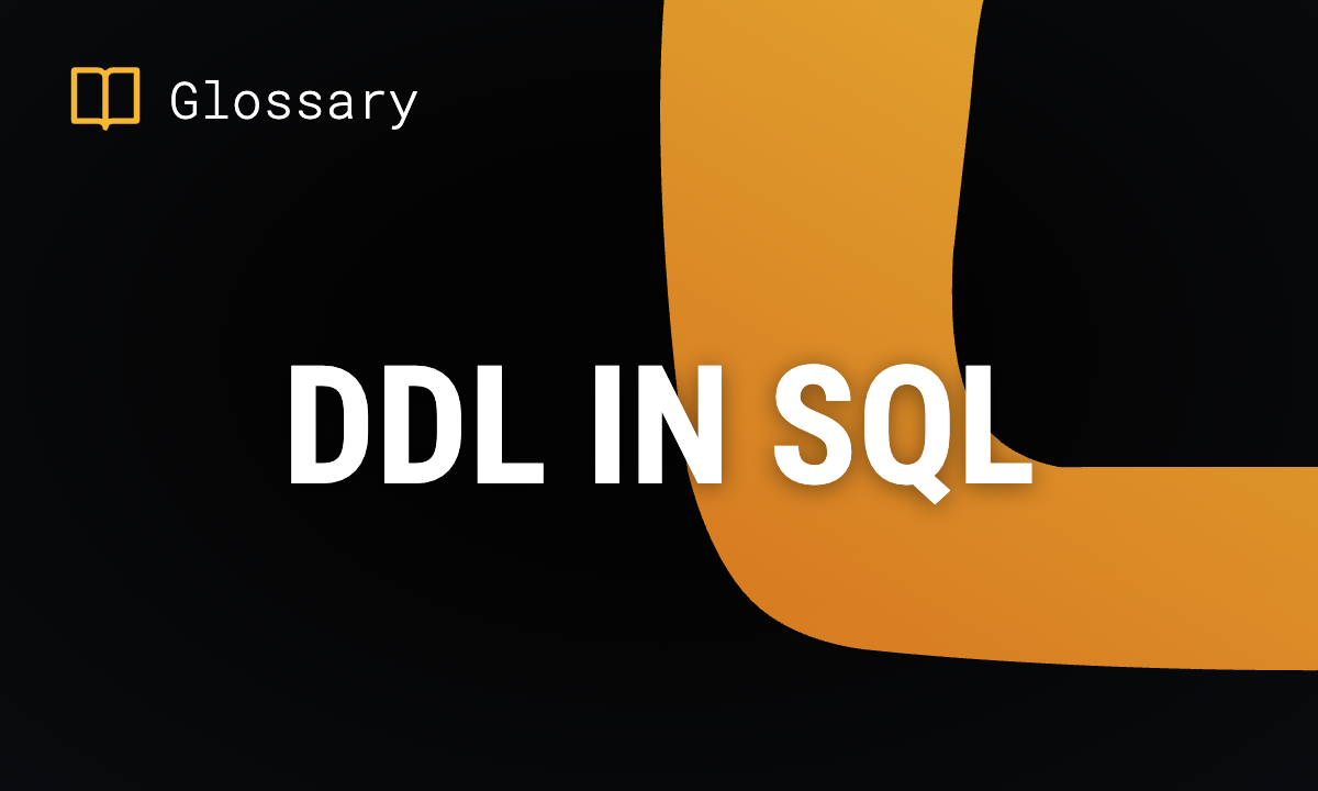 DDL in SQL