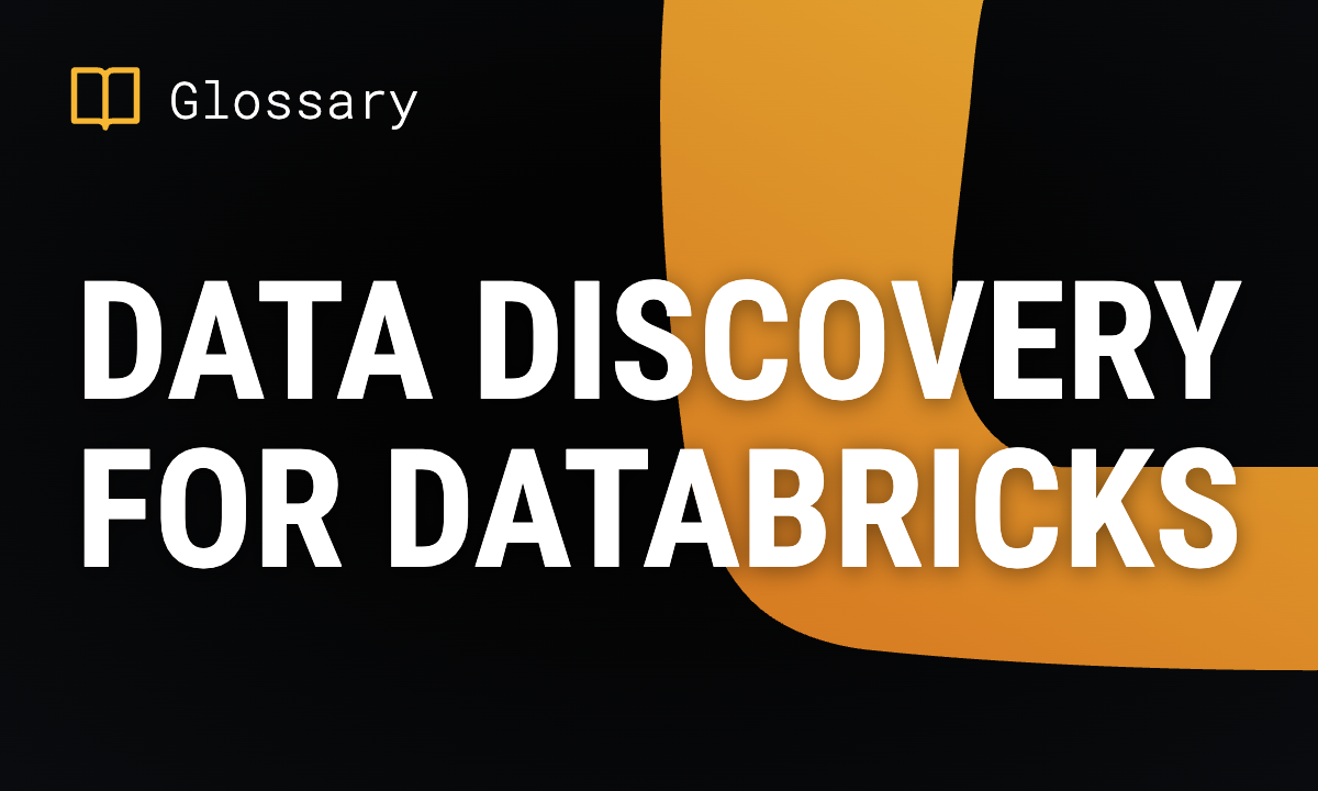 Data Discovery for Databricks