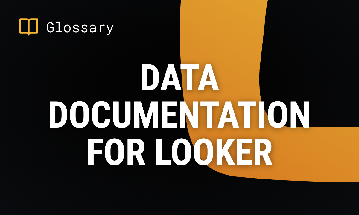 Data Documentation for Looker