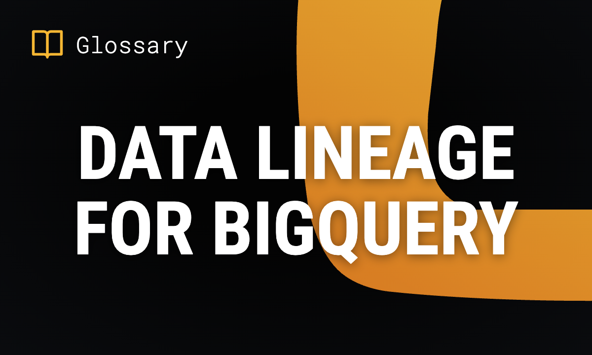 Data Lineage for BigQuery