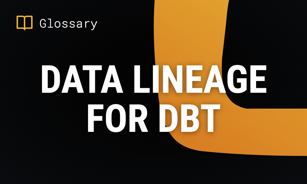 Data Lineage for dbt