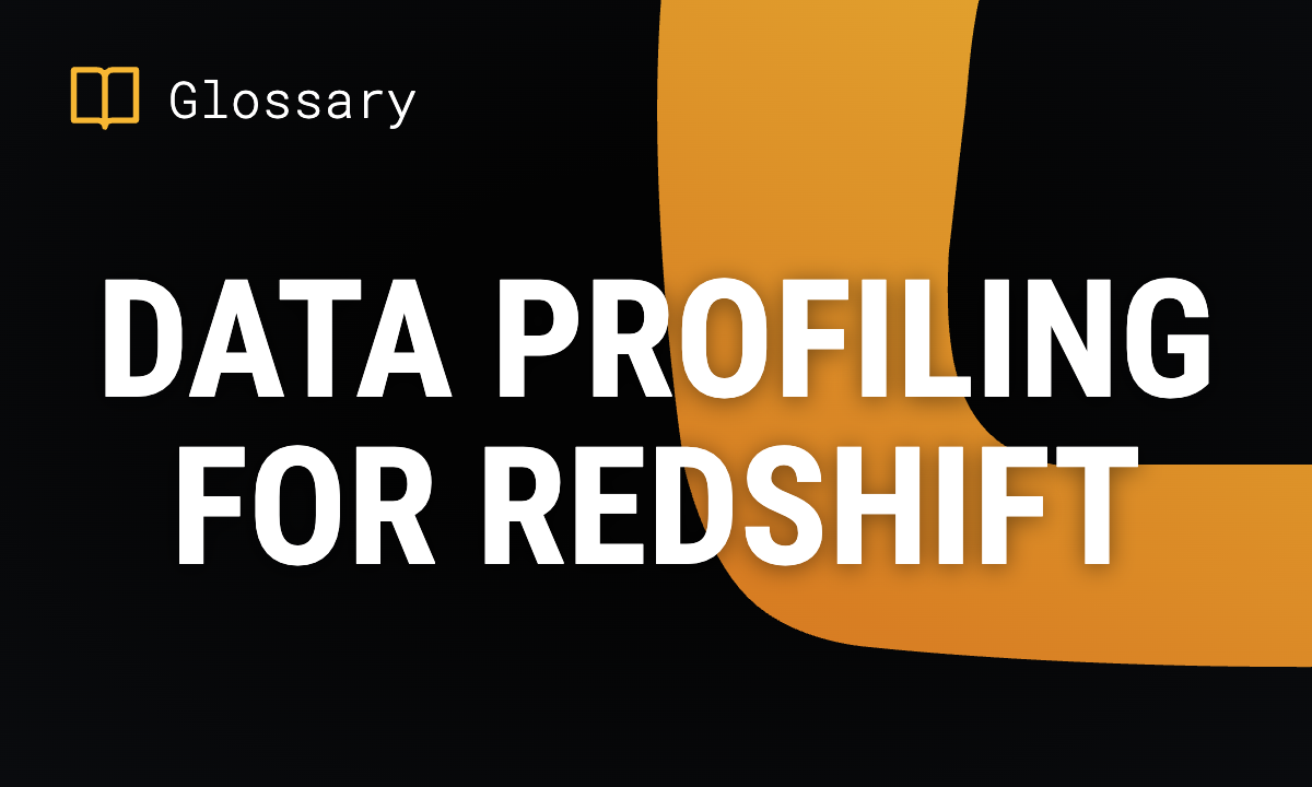 Data Profiling for Redshift