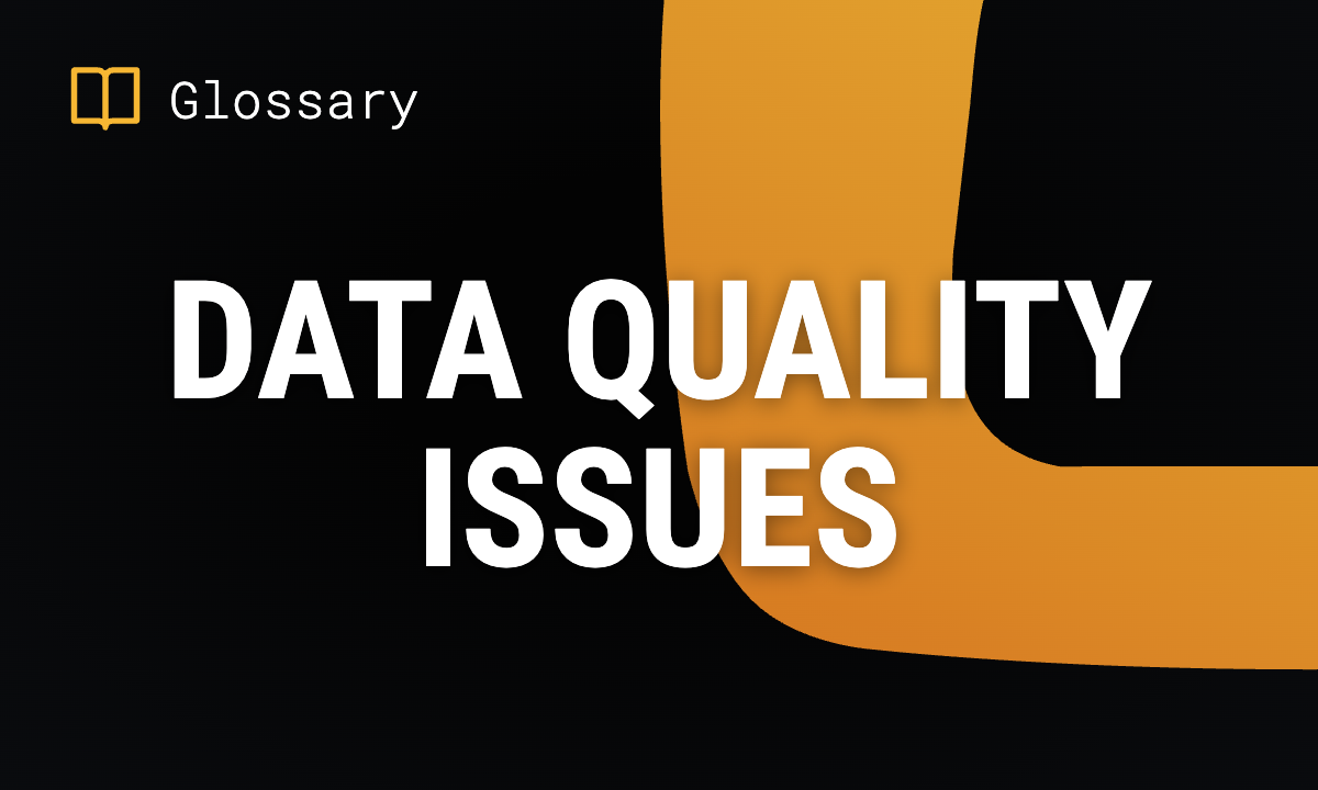Data Quality Issues