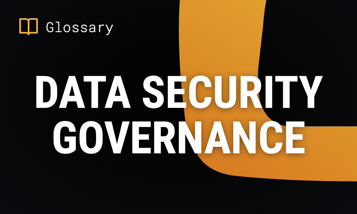 Data Security Governance