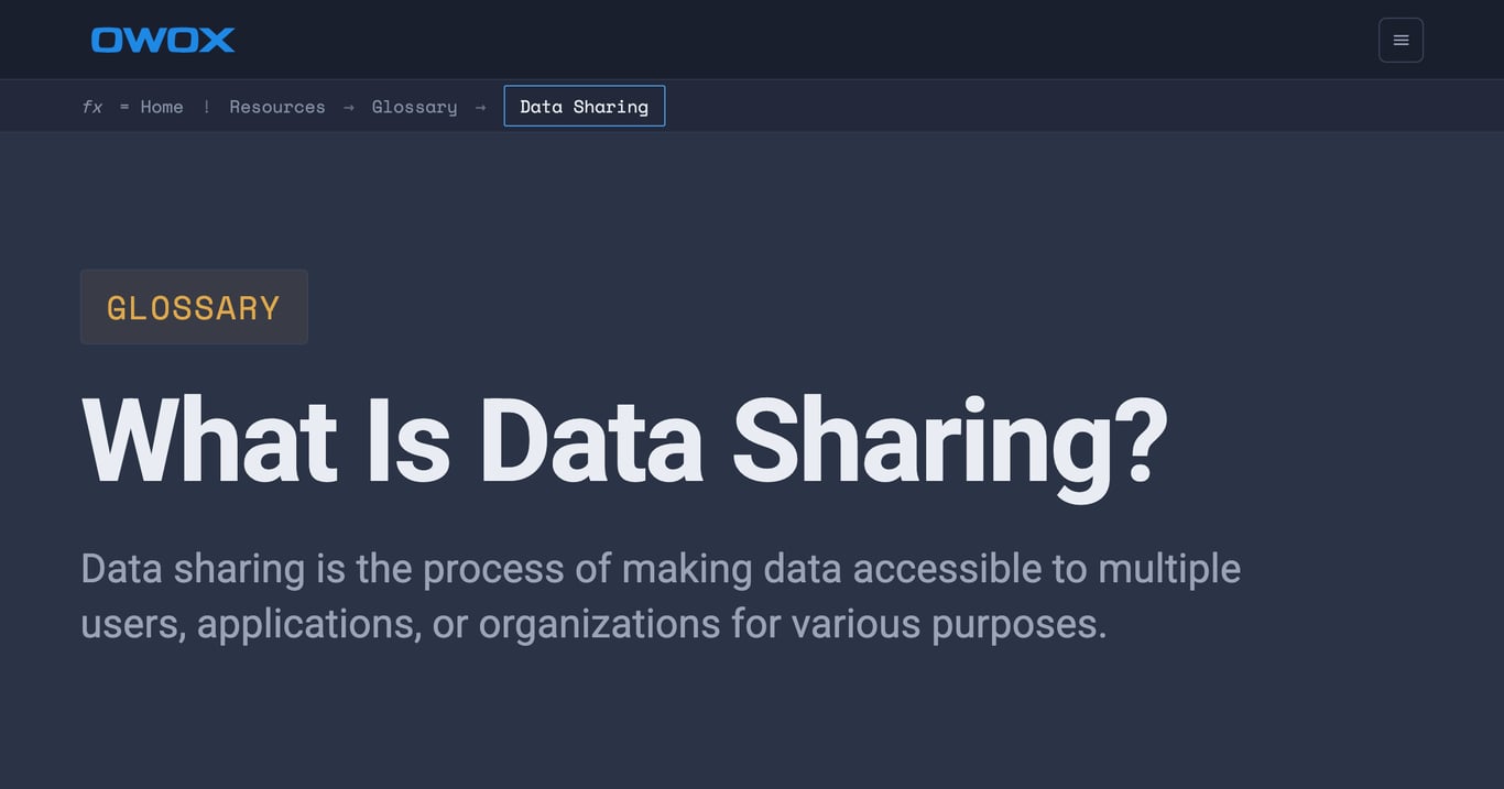 What is Data Sharing? Methods & Best Practices