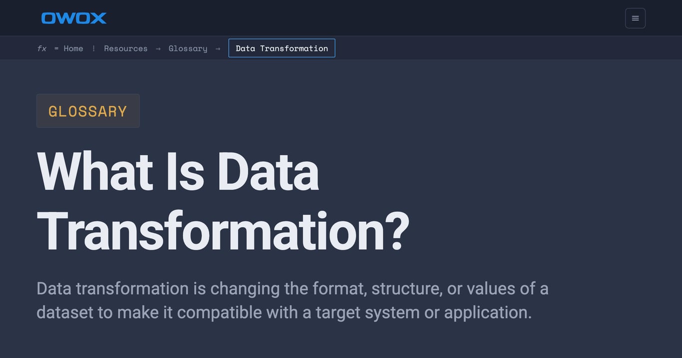 What is Data Transformation? Methods & Tools