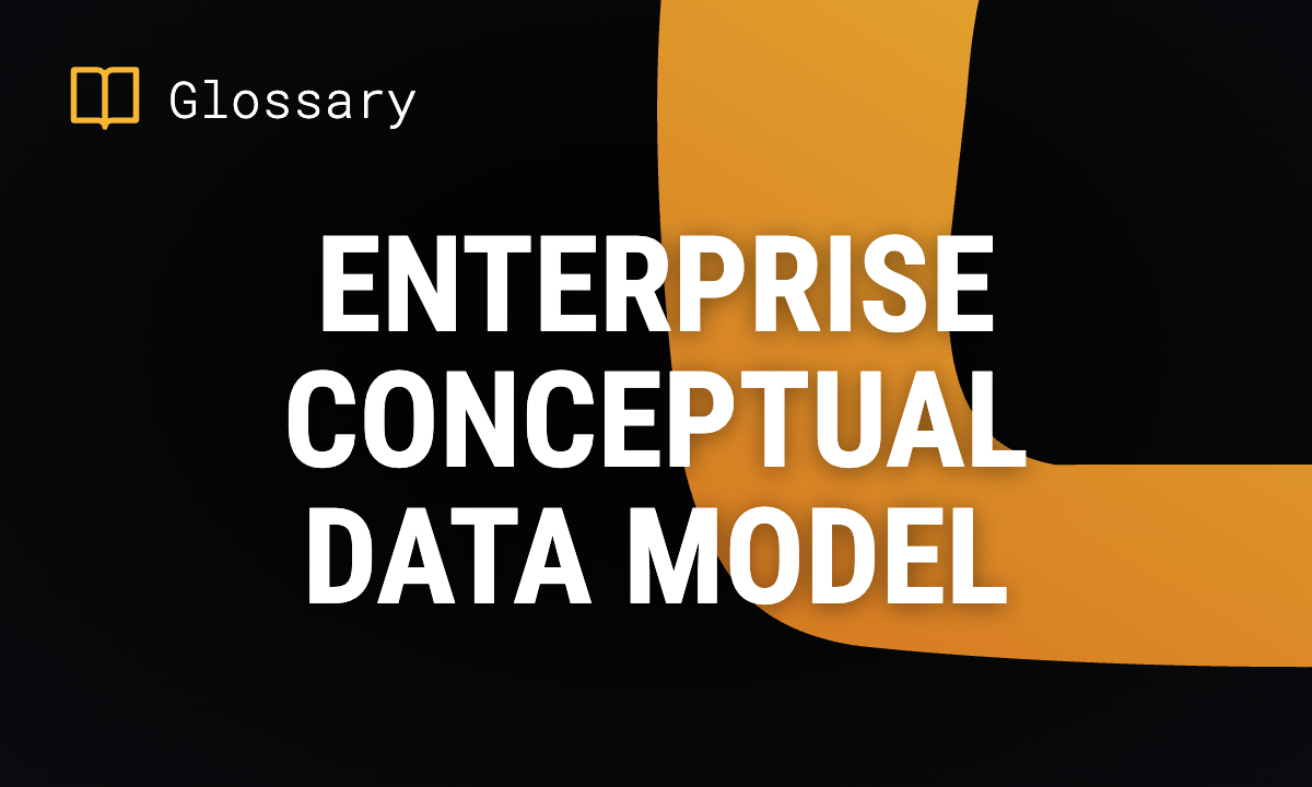 Enterprise Conceptual Data Model