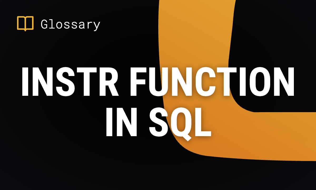 INSTR Function in SQL