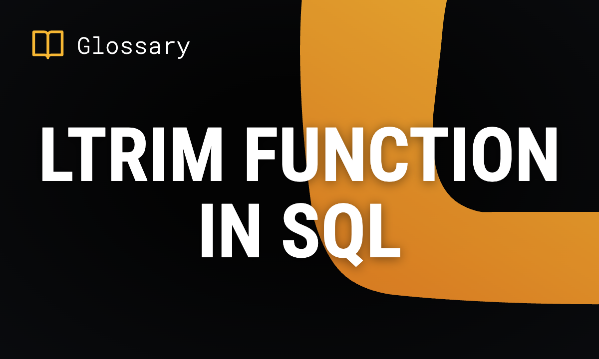LTRIM Function in SQL