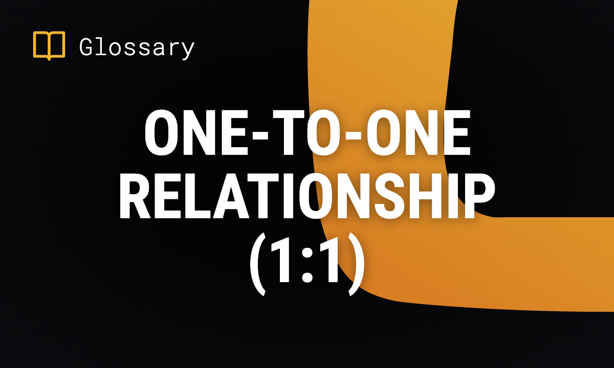 One-to-One Relationship (1:1)