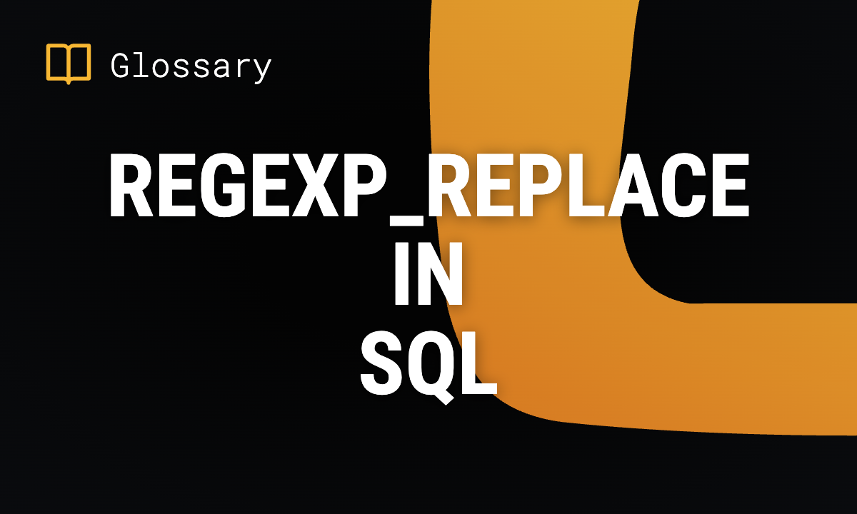 REGEXP_REPLACE in SQL