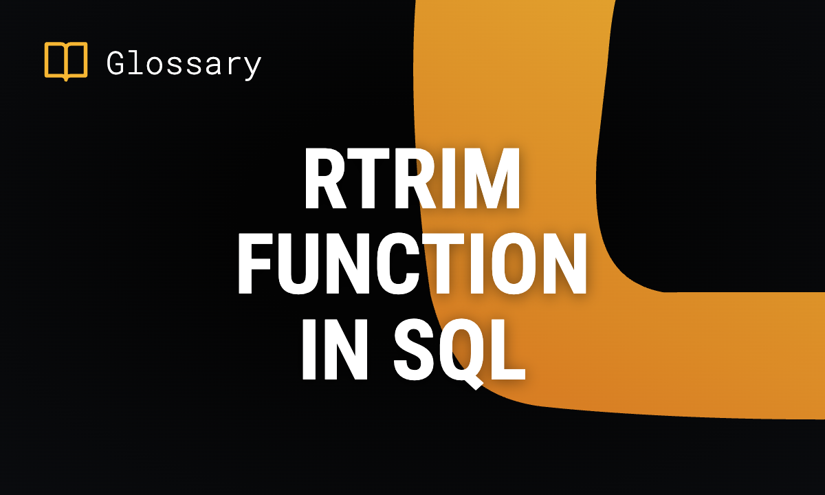 RTRIM Function in SQL