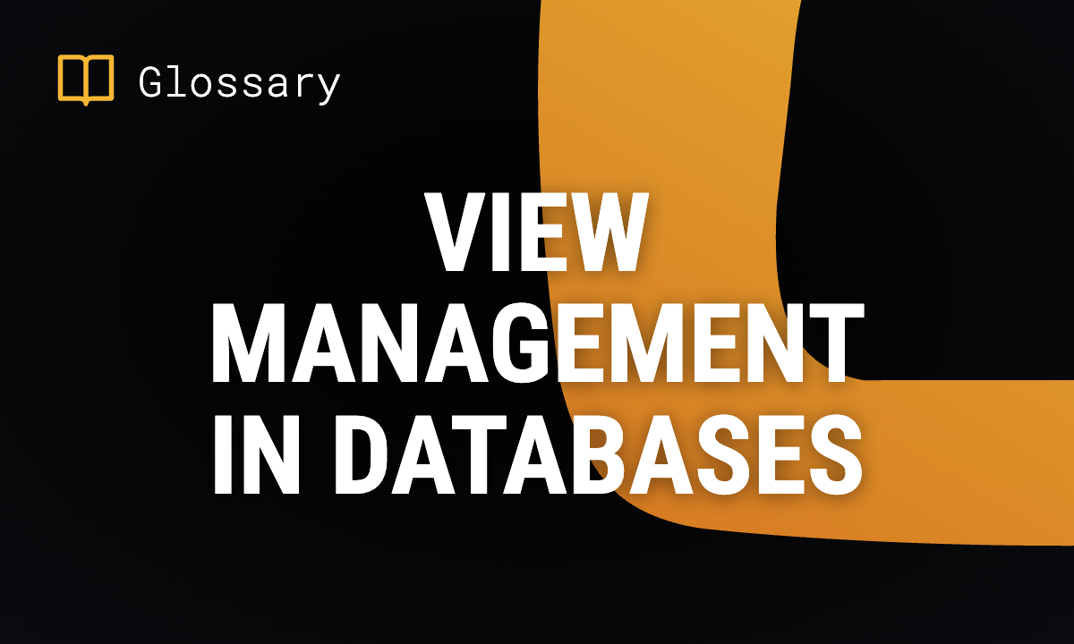 View Management in Databases: Best Practices