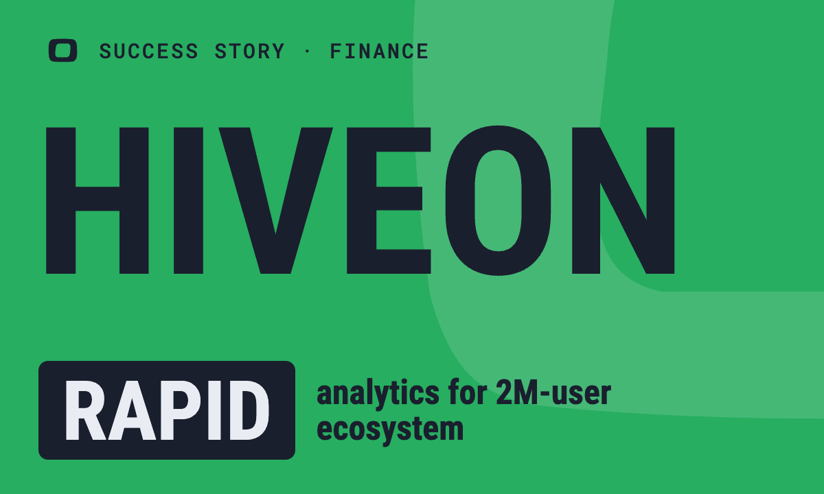 Hiveon: Advanced Analytics: Hiveon Mining Success with OWOX