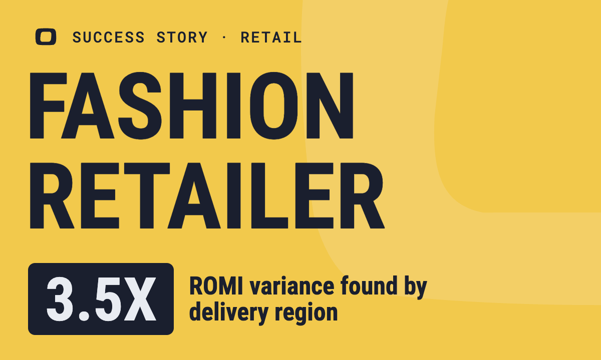 Fashion Retailer: Calculating Delivery Cost and ROMI for Purchase Orders