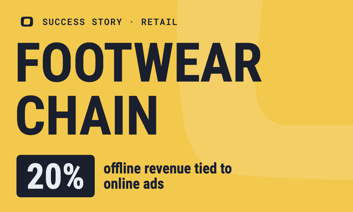 Footwear Chain: Identifying ROPO: Online Influence on Offline Purchases