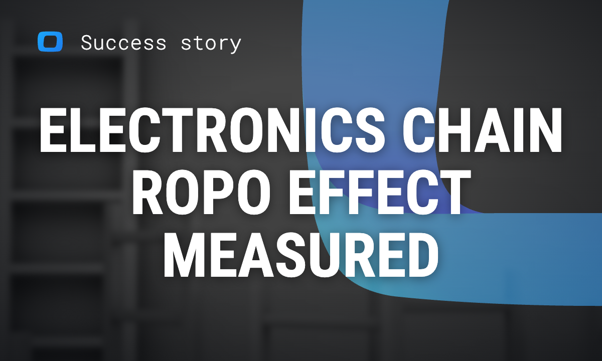 Measuring ROPO for an Omnichannel Retail