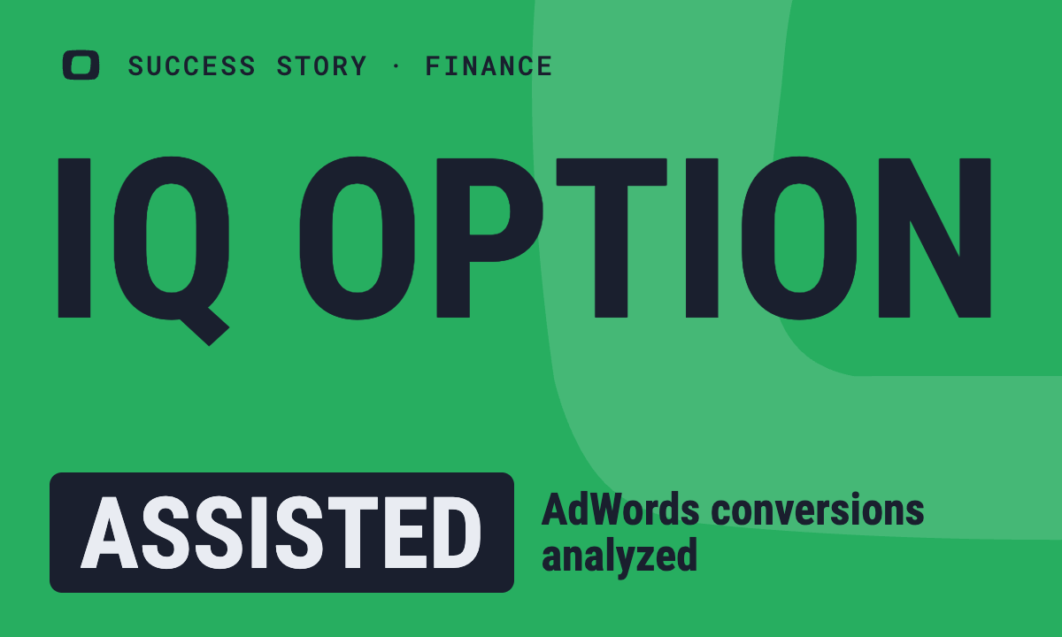 IQ Option: Google Ads: Assisted Conversions Analysis by IQ Option