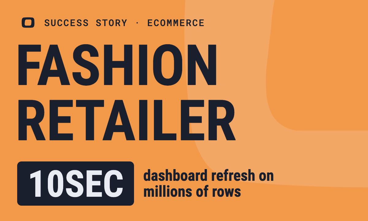 Fashion Retailer: Quick Access to All Essential E-Commerce Product KPIs