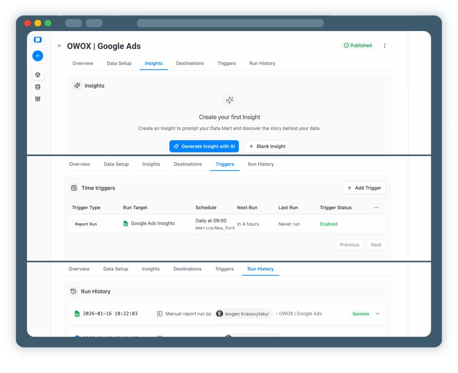 Step 5: Get more from your Google Ads Data
