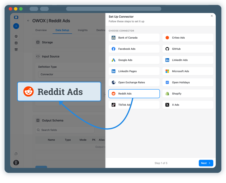Step 2: Create Reddit Ads Data Mart