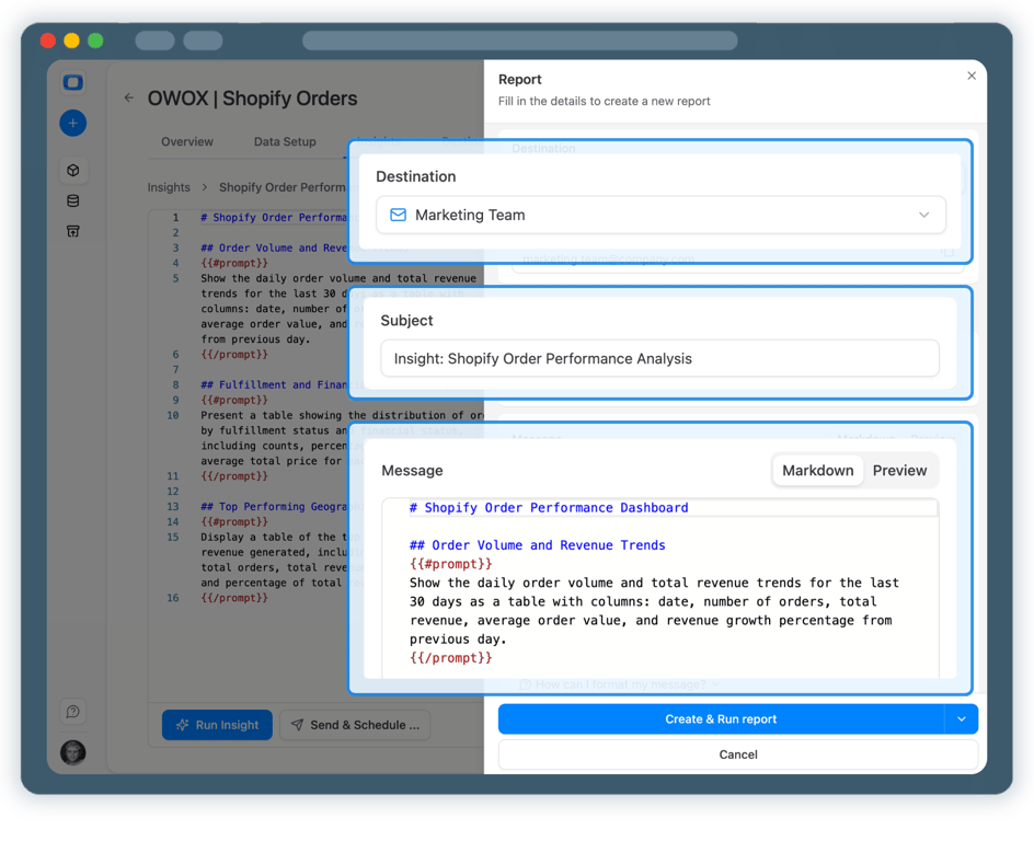 Step 5: Get more from your Shopify Analytics