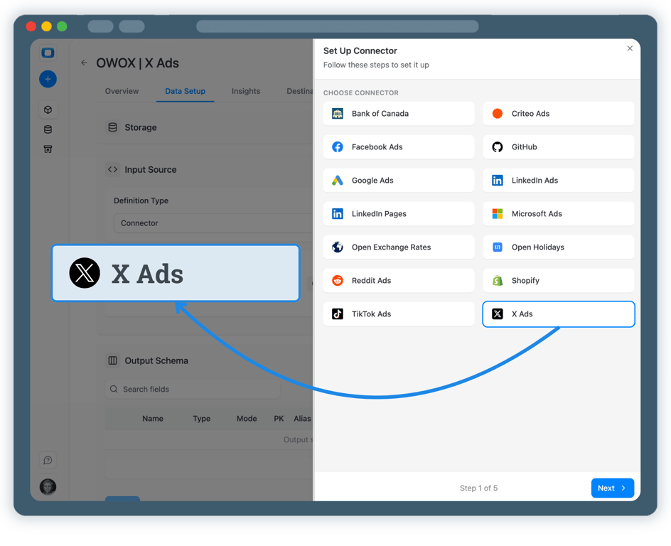 Step 2: Create X Ads Data Mart