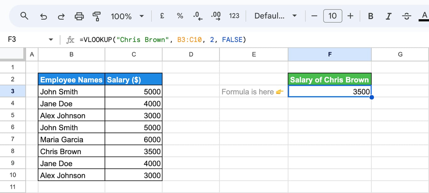 Enhancing search capabilities in Google Sheets by combining the SEARCH function with the VLOOKUP function.