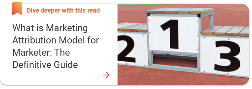 Article card titled “What is Marketing Attribution Model for Marketer: The Definitive Guide”.