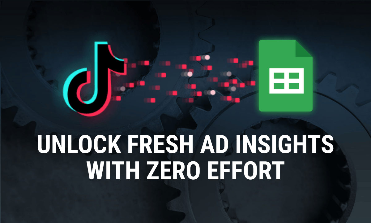 How to connect TikTok Ads to Google Sheets with OWOX Data Marts