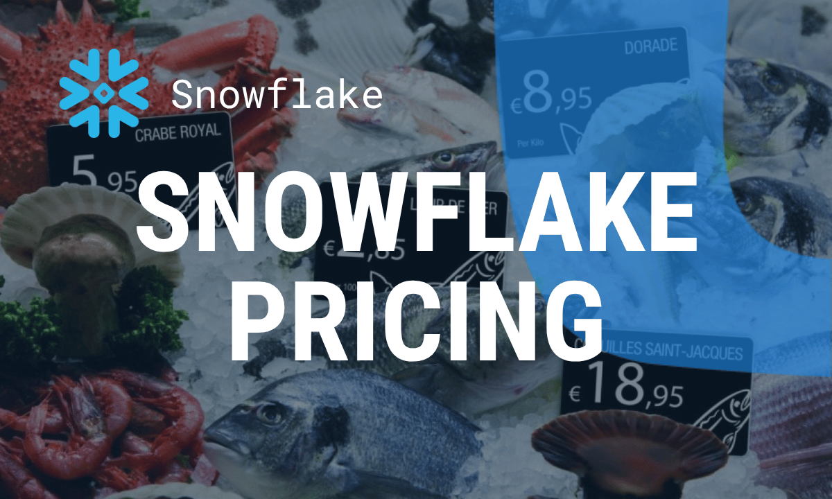 Snowflake pricing explained: credits, warehouse sizes and storage costs