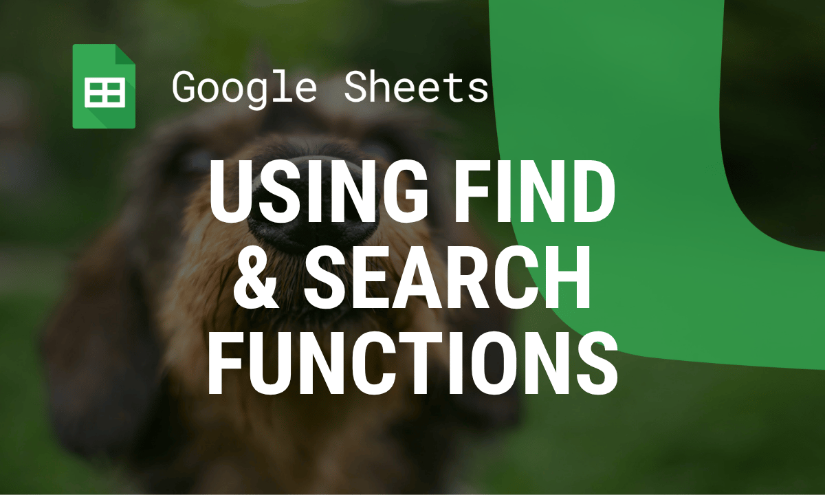 FIND and SEARCH functions in Google Sheets: differences, formulas and examples