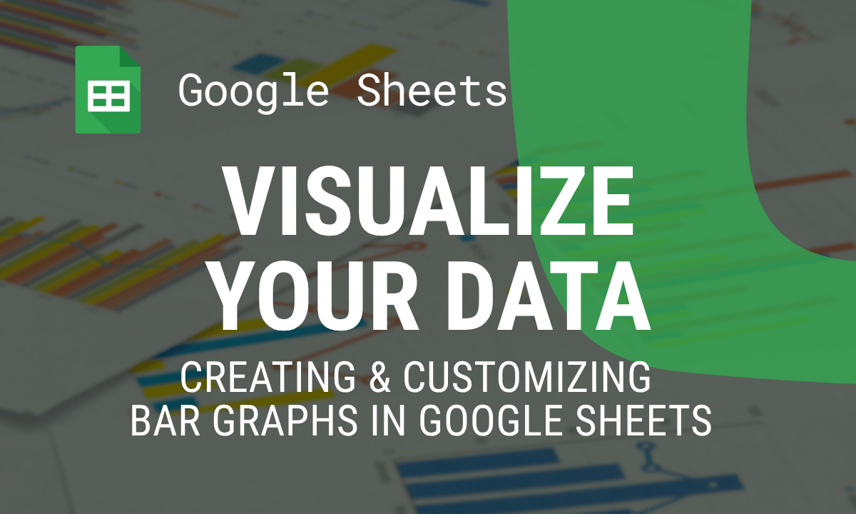 How to make a bar graph in Google Sheets, with error bars