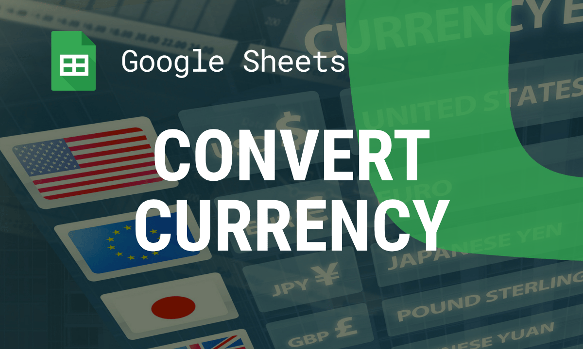 How to convert currency in Google Sheets using GOOGLEFINANCE