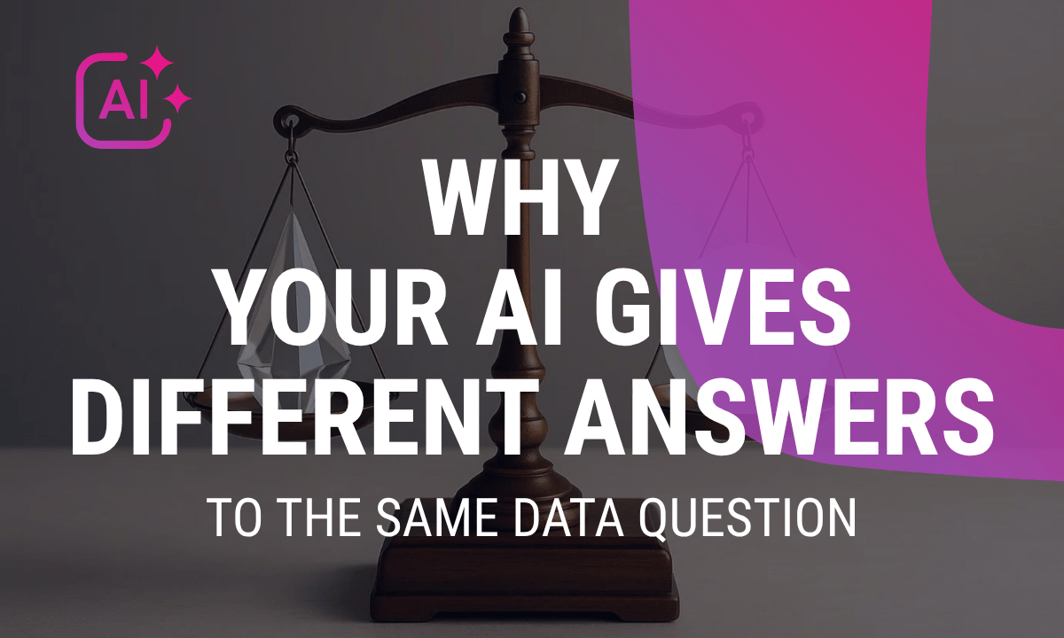 Why AI Gives Different Answers to the Same Data Question